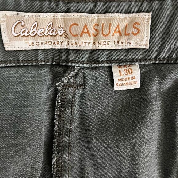 Cabela’s Casuals Cotton Pants Size 42 - Picture 9 of 12